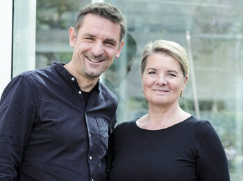 Foto von den Referent*innen Pia Krismer und Radoslaw Celewicz